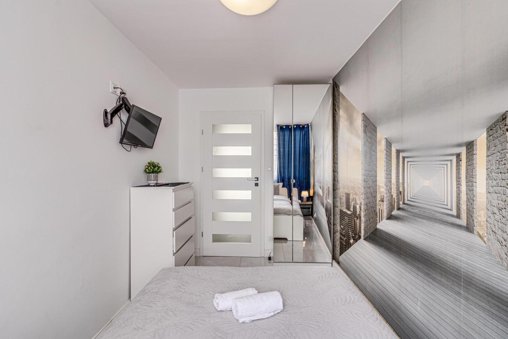 ヴロツワフRentplanet - Apartament Popowickaアパートメント エクステリア 写真